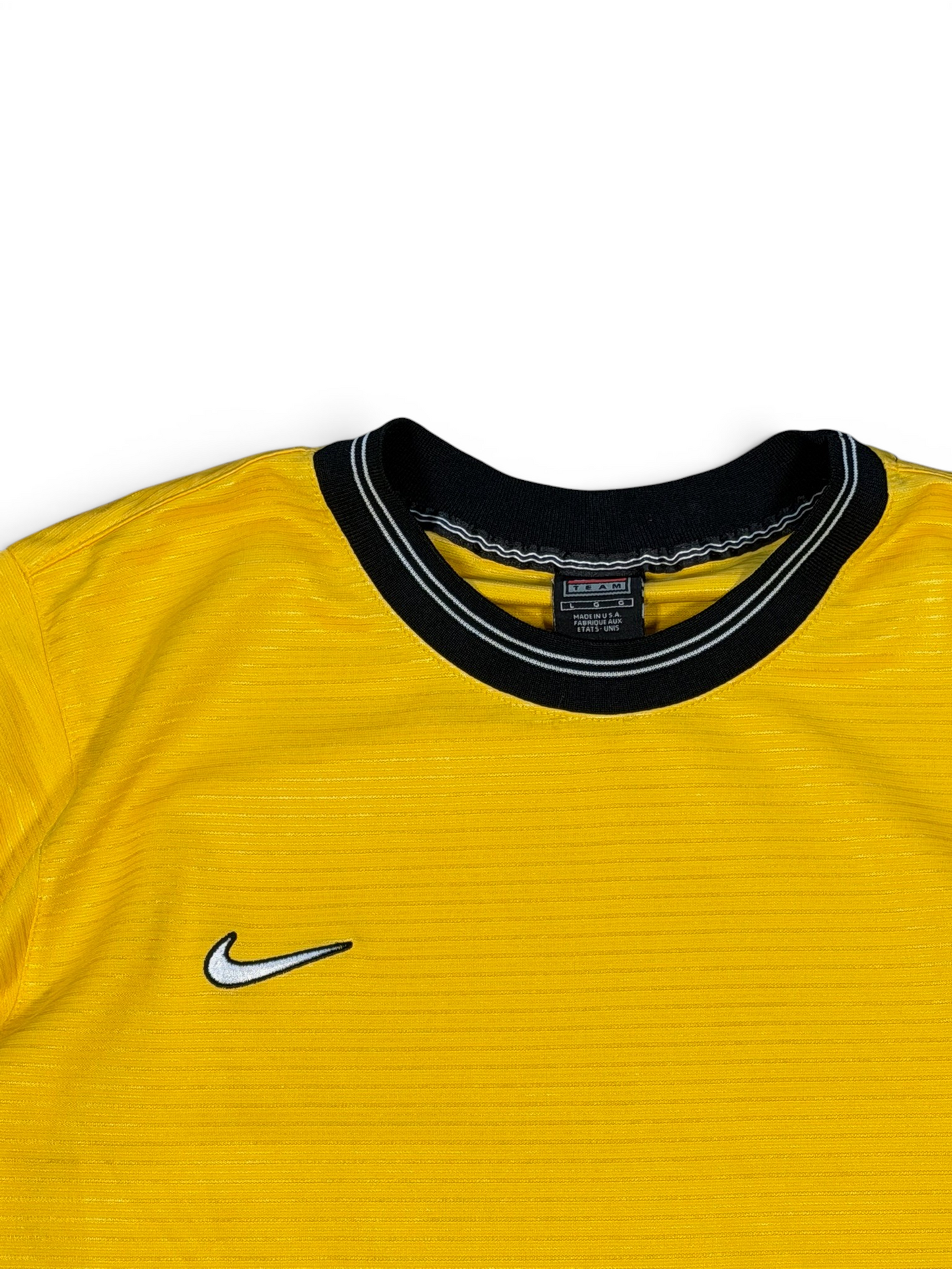 (L) 00s Team Nike Yellow Shirt