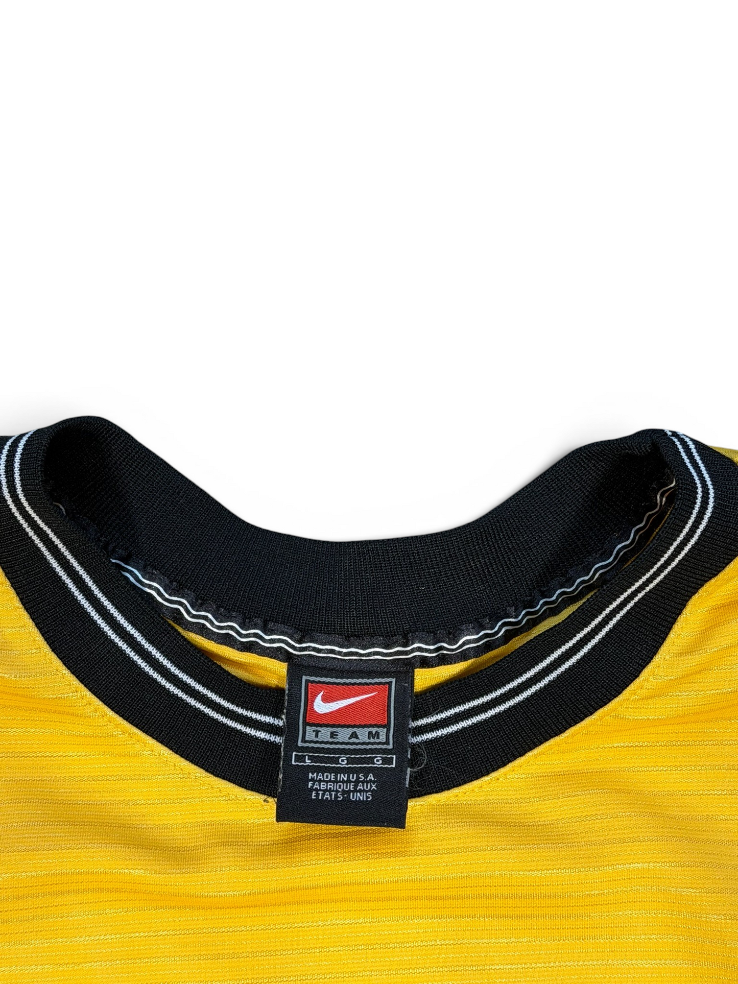 (L) 00s Team Nike Yellow Shirt