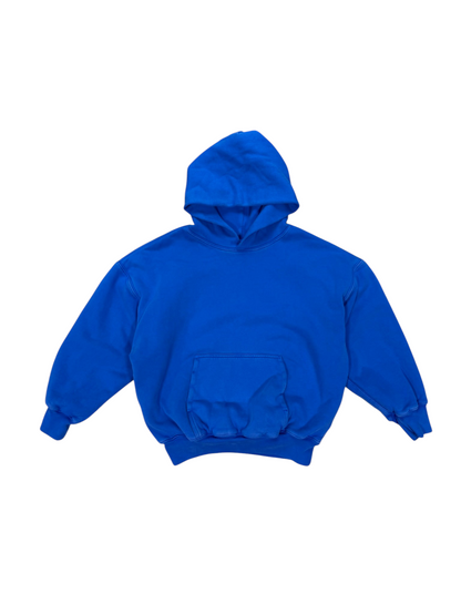 (Youth L) YZY x Gap Youth Blue Boxy Hoodie
