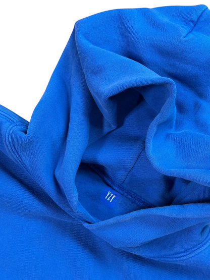 (Youth L) YZY x Gap Youth Blue Boxy Hoodie
