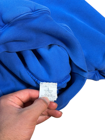 (Youth L) YZY x Gap Youth Blue Boxy Hoodie