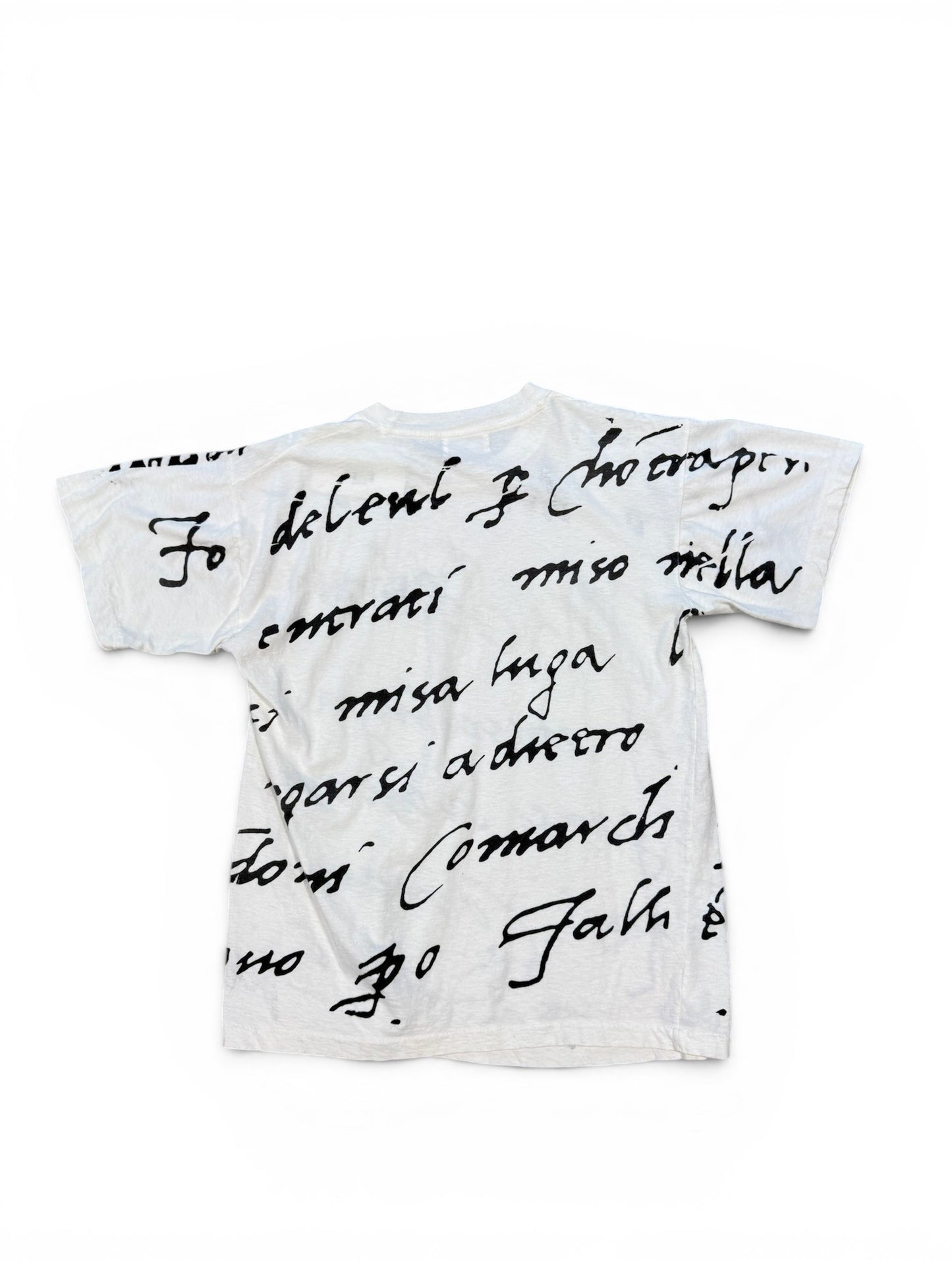 (S) Vintage 90s Michelangelo Art T-Shirt