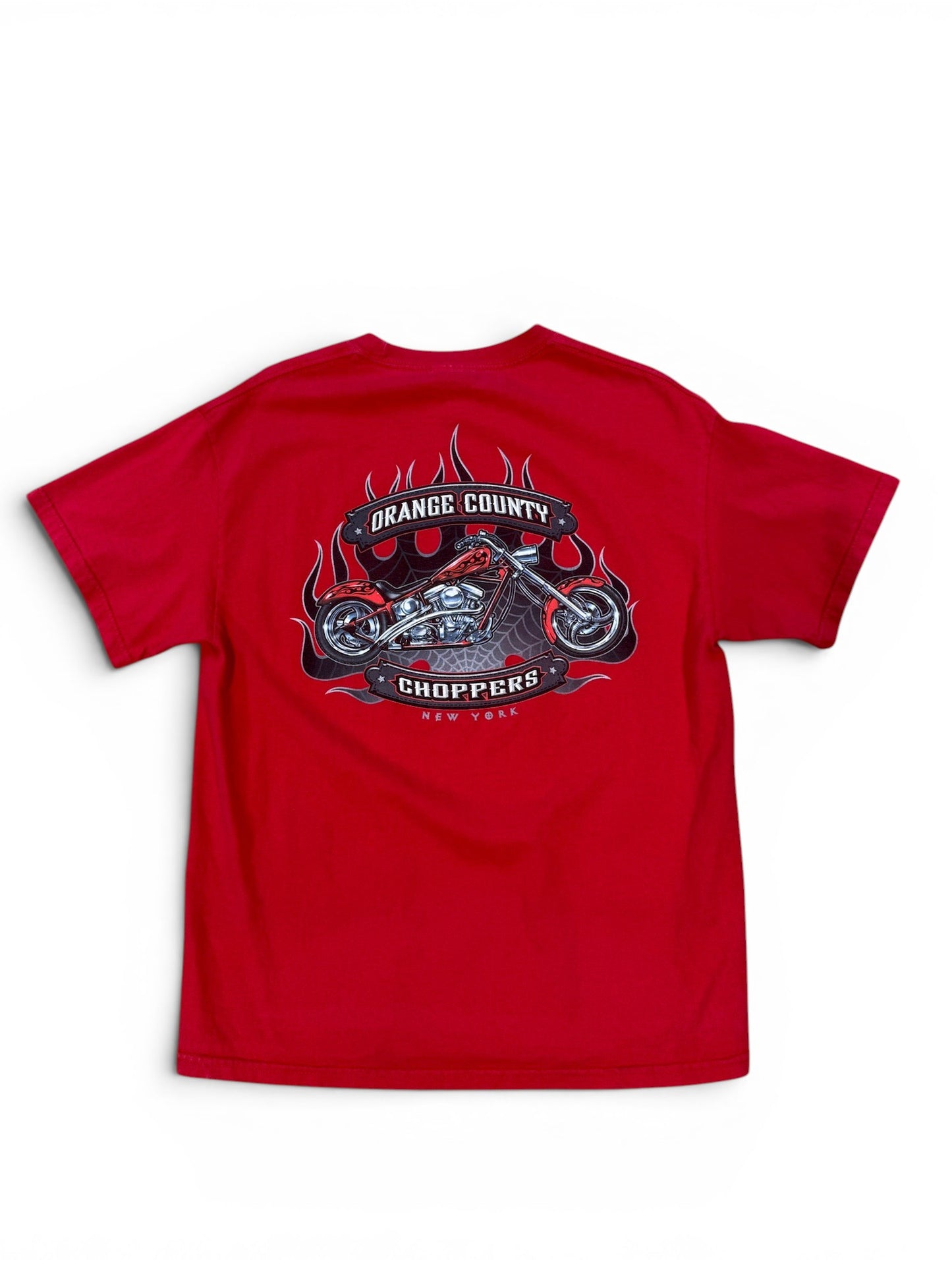 (L) Vtg Orange County Choppers New York T-Shirt