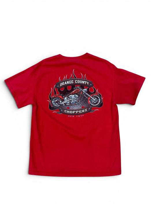 (L) Vtg Orange County Choppers New York T-Shirt