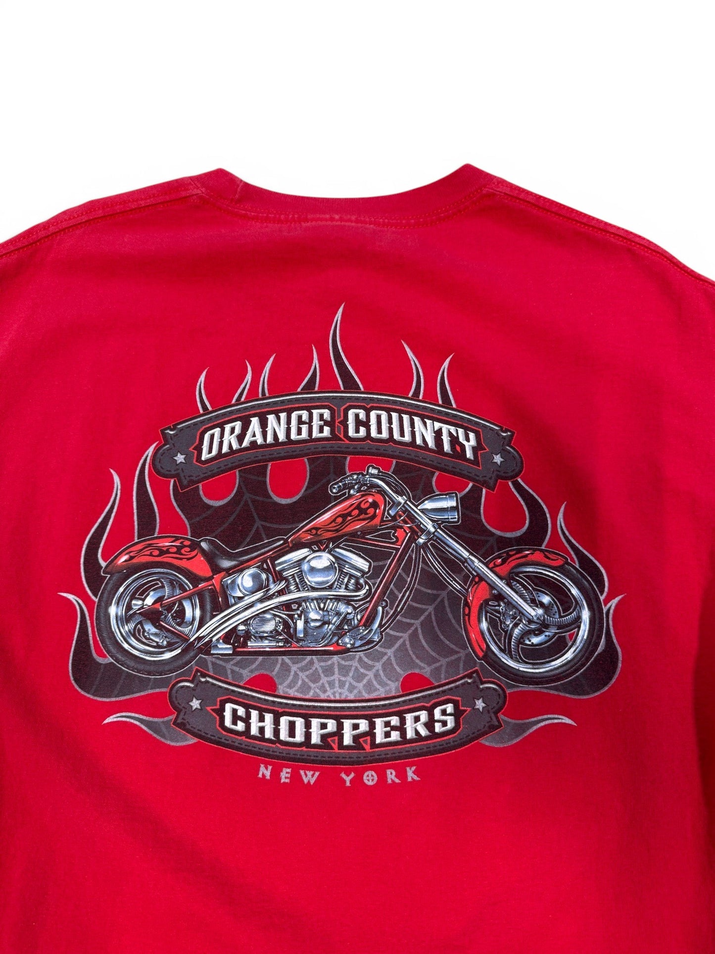 (L) Vtg Orange County Choppers New York T-Shirt