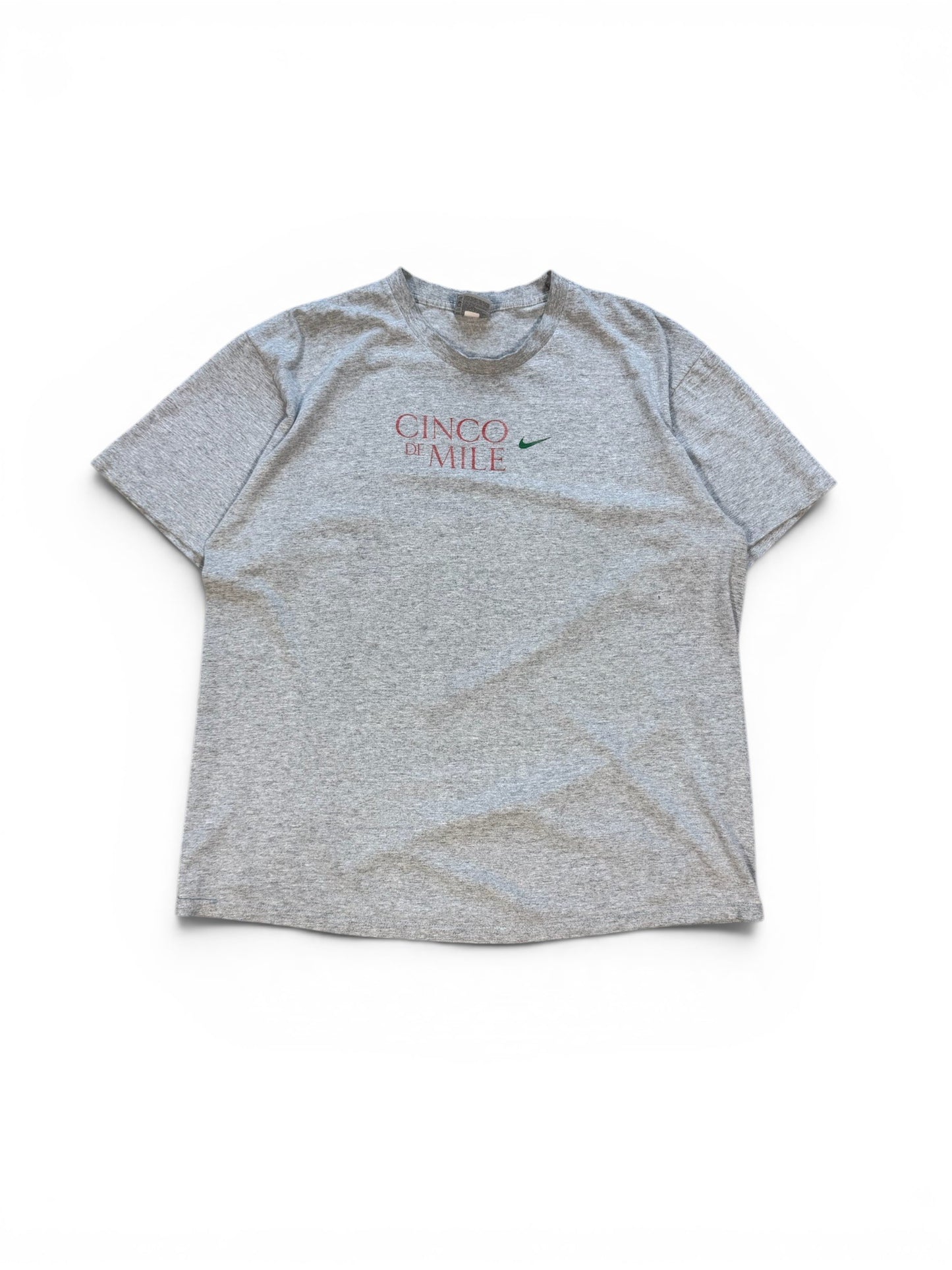 (L) 00s Nike Cinco De Mile Grey T-Shirt