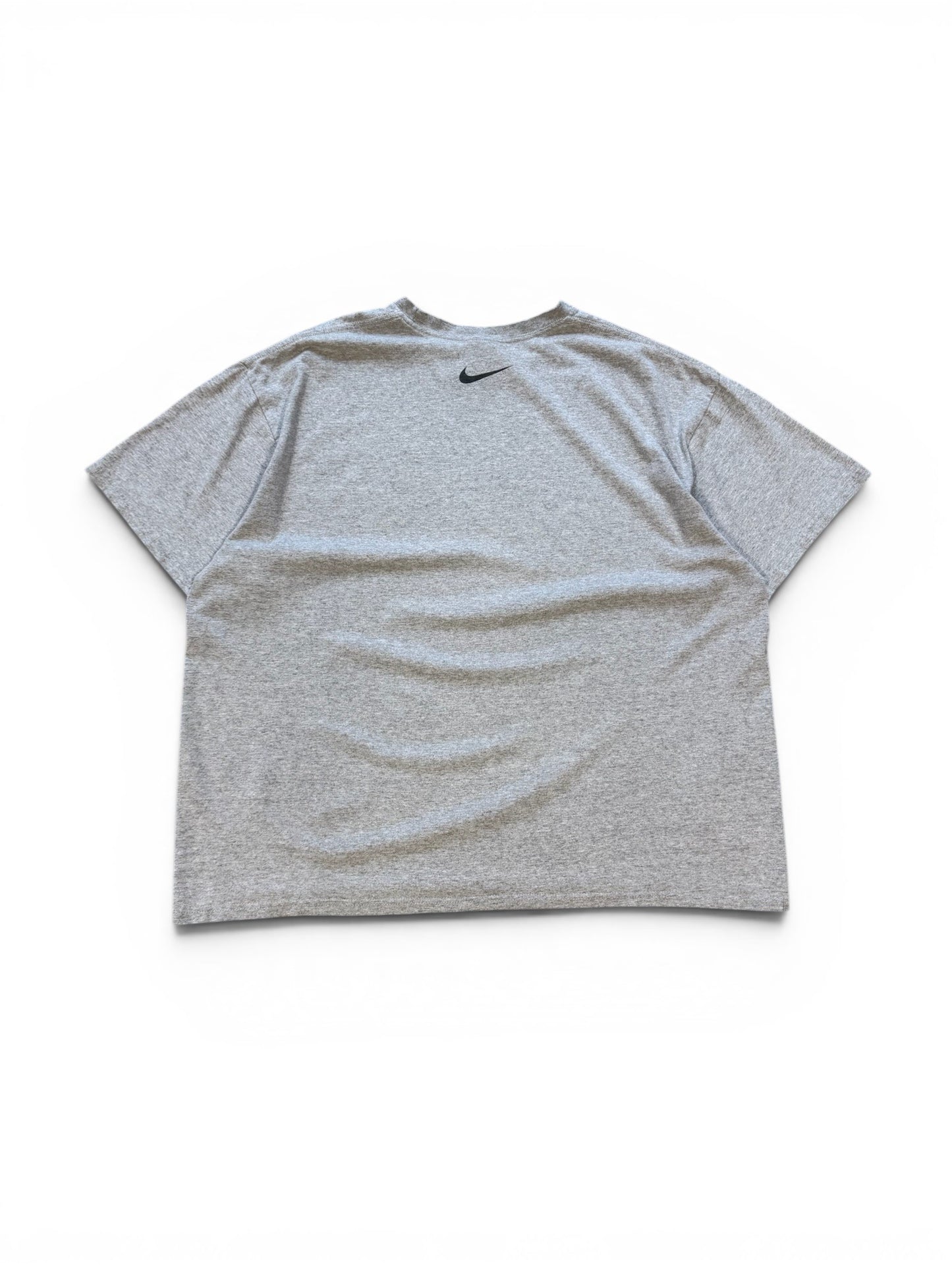 (XL) Vintage 00s Nike Football Graphic Grey T-Shirt