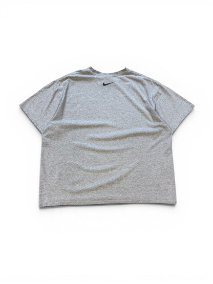 (XL) Vintage 00s Nike Football Graphic Grey T-Shirt