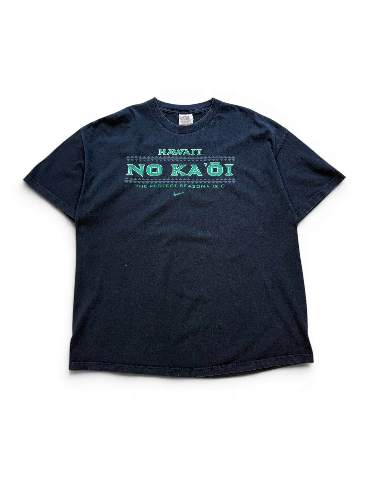 (XXL) 00s Nike Hawaii Black T-Shirt