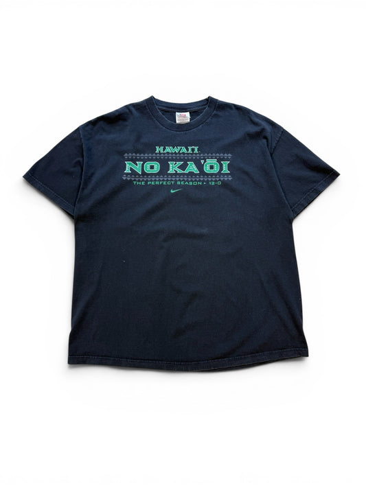 (XXL) 00s Nike Hawaii Black T-Shirt