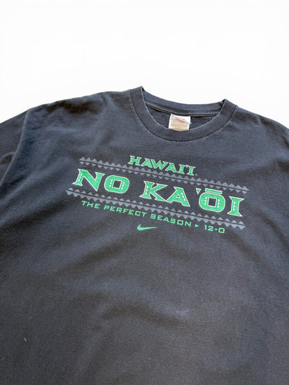 (XXL) 00s Nike Hawaii Black T-Shirt