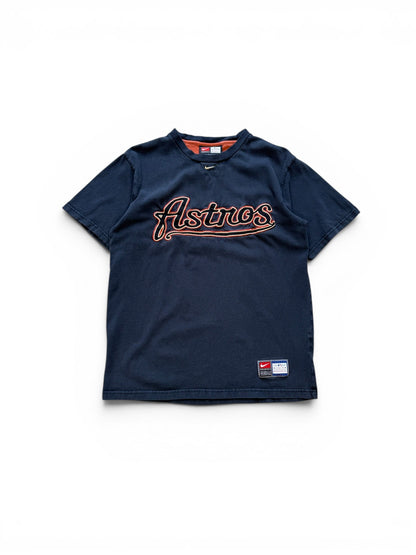 (S) 00s Nike Houston Astros Baseball Black T-Shirt