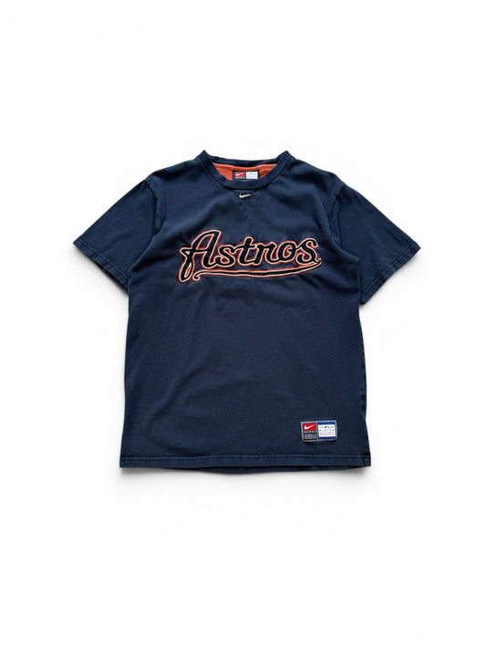 (S) 00s Nike Houston Astros Baseball Black T-Shirt