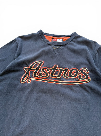 (S) 00s Nike Houston Astros Baseball Black T-Shirt