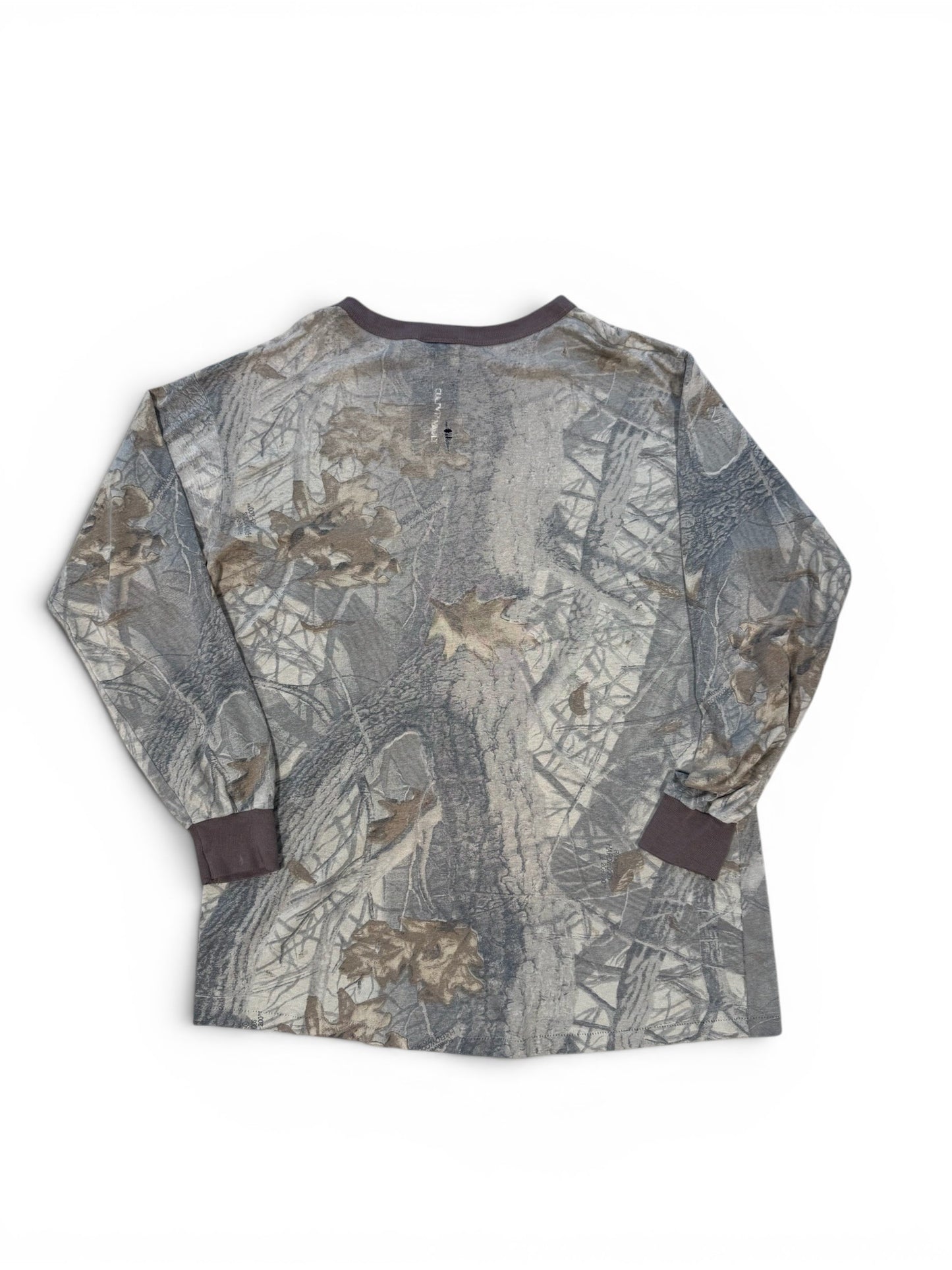 (L) Vtg Red Head Camo Longsleeve Shirt