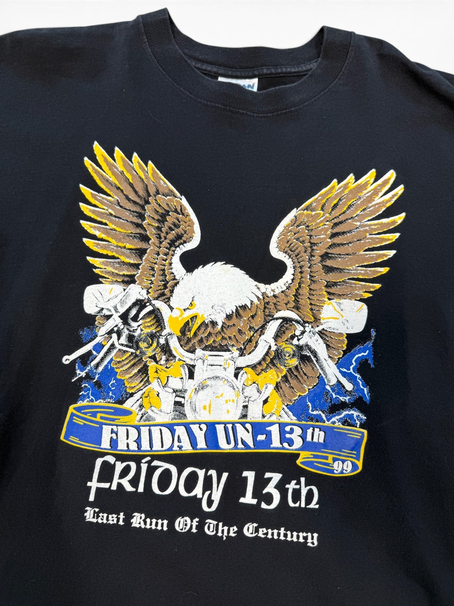 (XL) Vintage 1999 Friday 13th Last Ride Port Dover T-Shirt