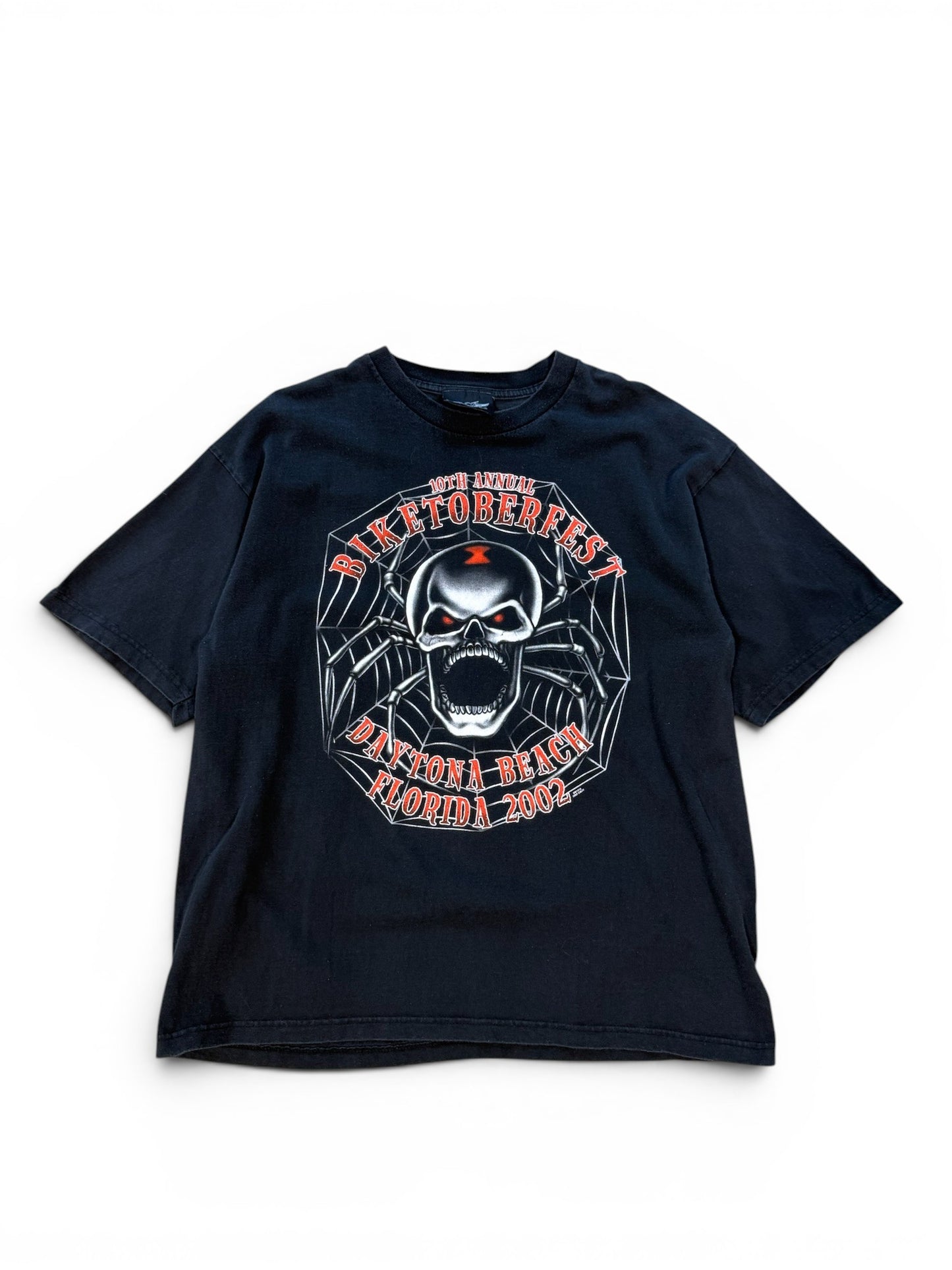 (L) Vintage 02" Biketoberfest Daytona Beach T-Shirt