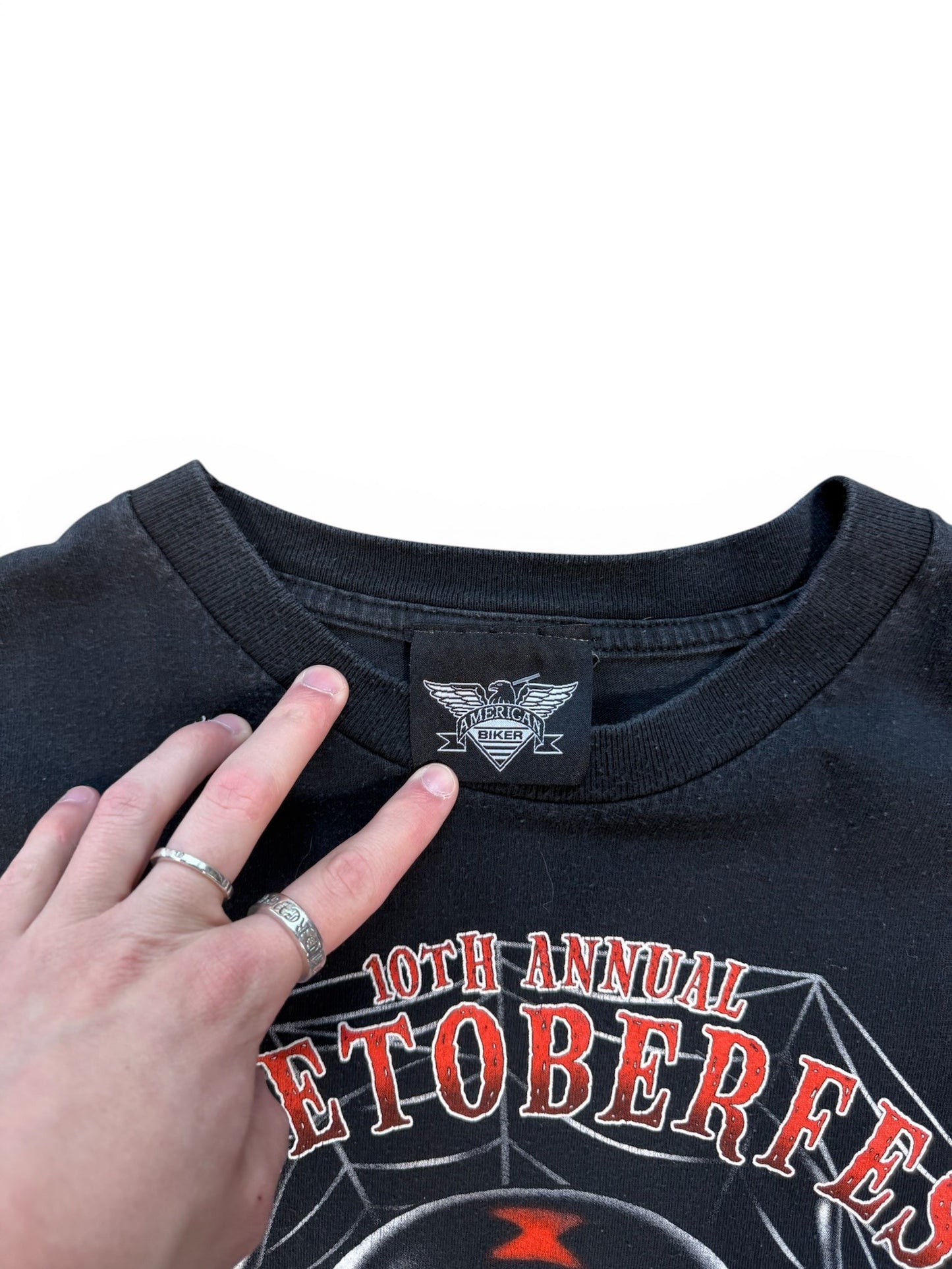 (L) Vintage 02" Biketoberfest Daytona Beach T-Shirt