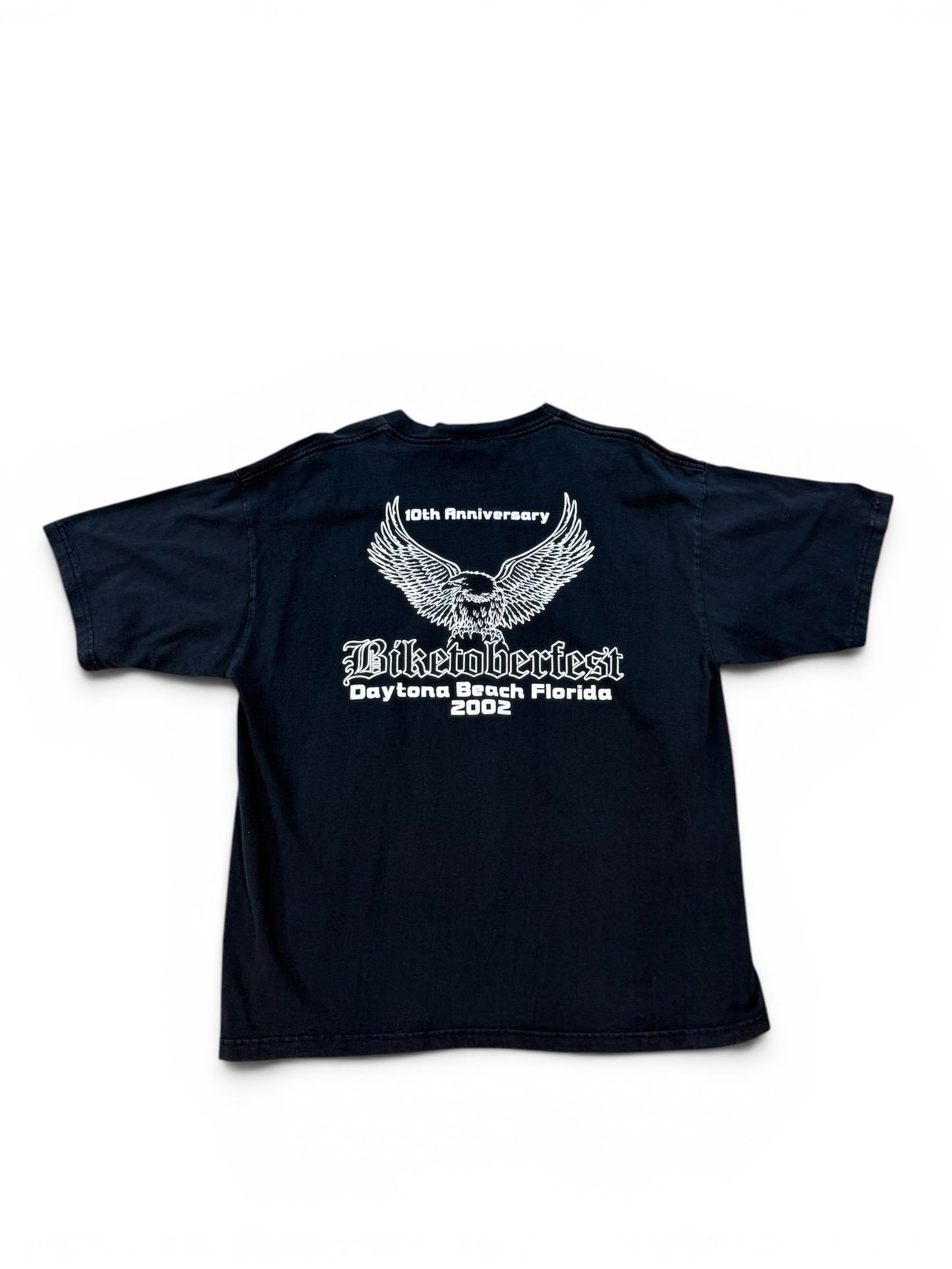(L) Vintage 02" Biketoberfest Daytona Beach T-Shirt