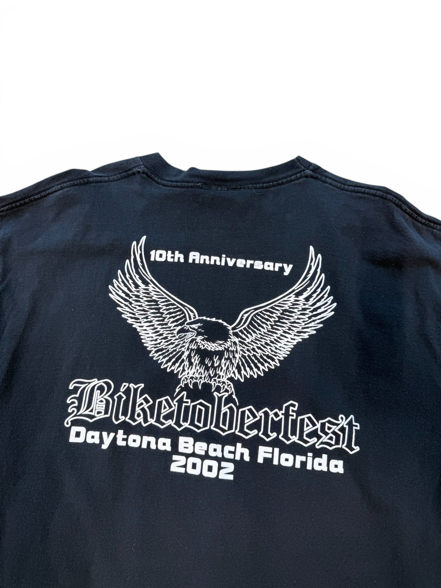 (L) Vintage 02" Biketoberfest Daytona Beach T-Shirt