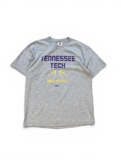(L) 00s Nike Tennessee Tech Basketball Grey T-Shirt