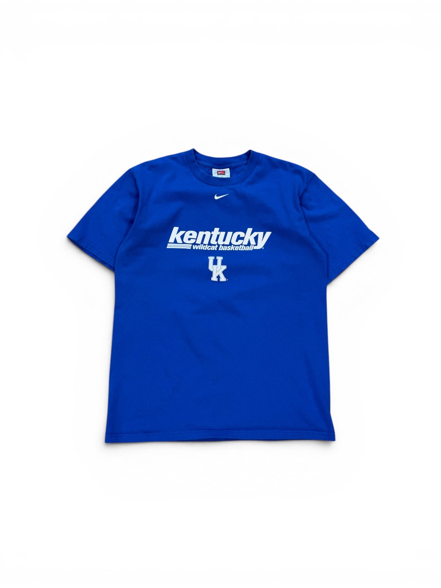 (S) 00s Nike Kentucky Wildcats Basketball Blue T-Shirt