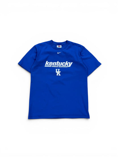 (S) 00s Nike Kentucky Wildcats Basketball Blue T-Shirt
