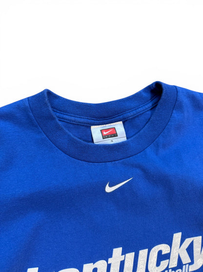 (S) 00s Nike Kentucky Wildcats Basketball Blue T-Shirt