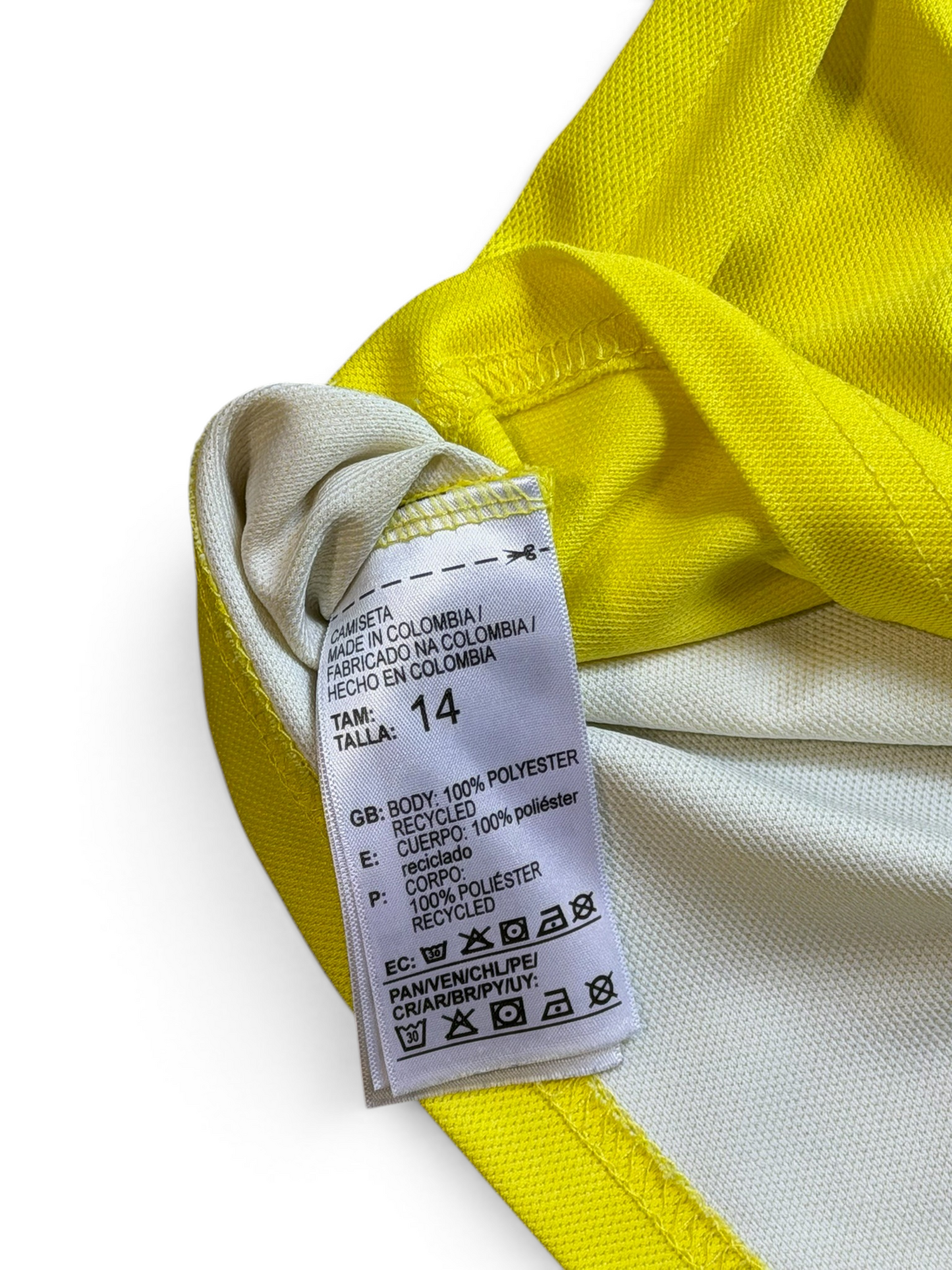(XS) 2018 Colombia Home Jersey
