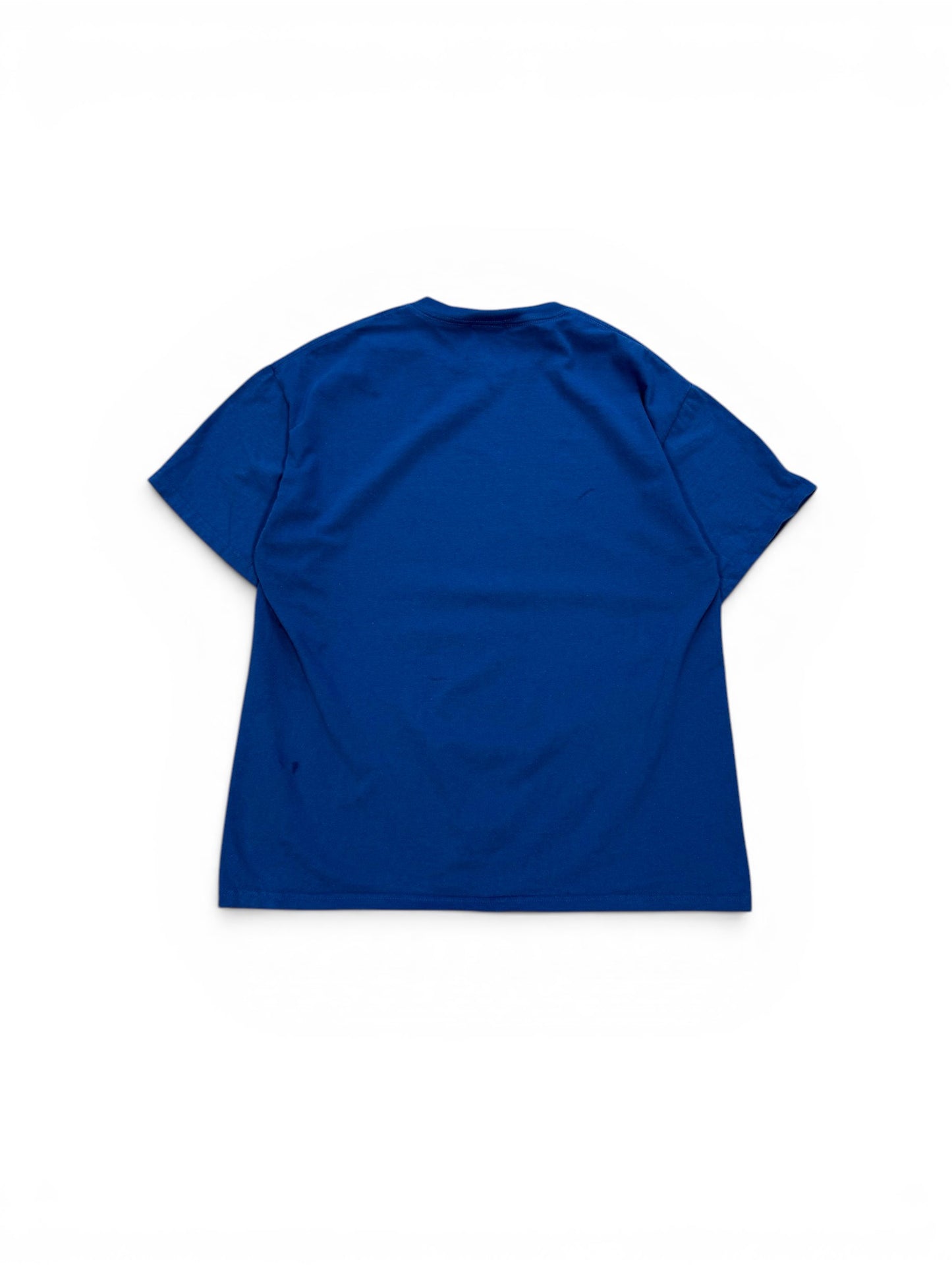 (L) 00s Nike Football Graphic Blue T-Shirt