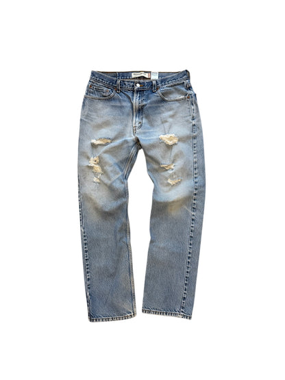 (36 Waist) Vtg Levi's 505 Distressed Jeans