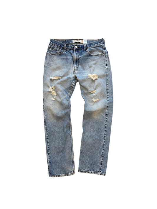 (36 Waist) Vtg Levi's 505 Distressed Jeans