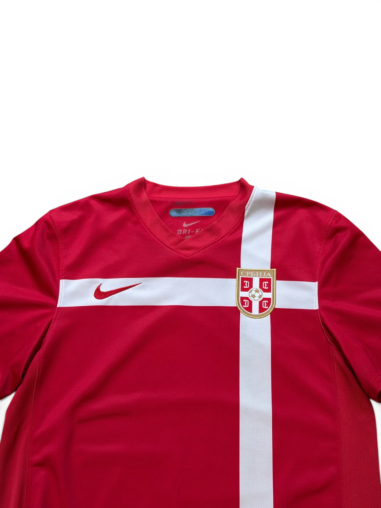 (M) 2010-11 Nike Serbia Home Kit