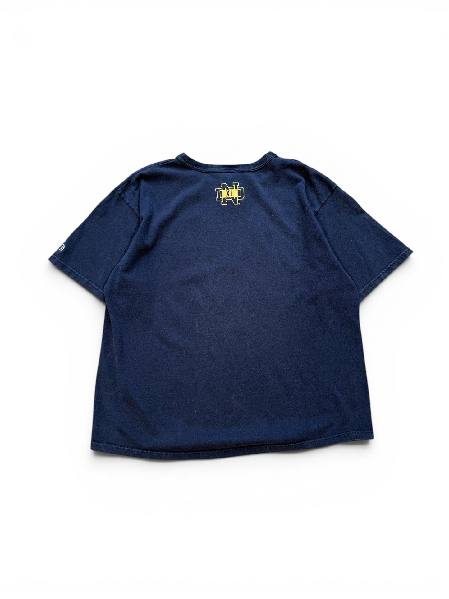 (XL) 00s Notre Dame Athletics Navy T-Shirt