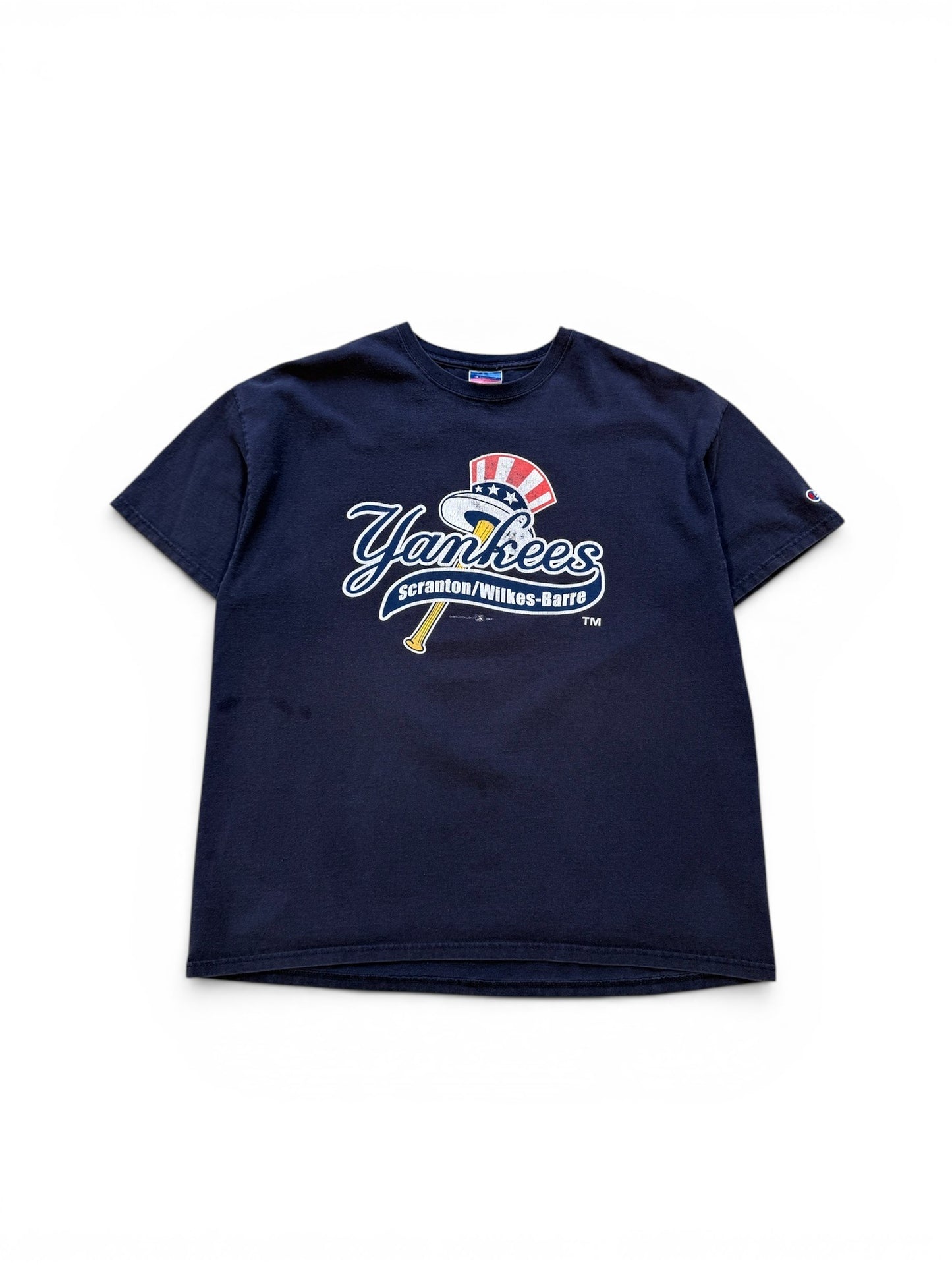 (XL) 2007 Yankees Minor League Baseball Navy T-Shirt