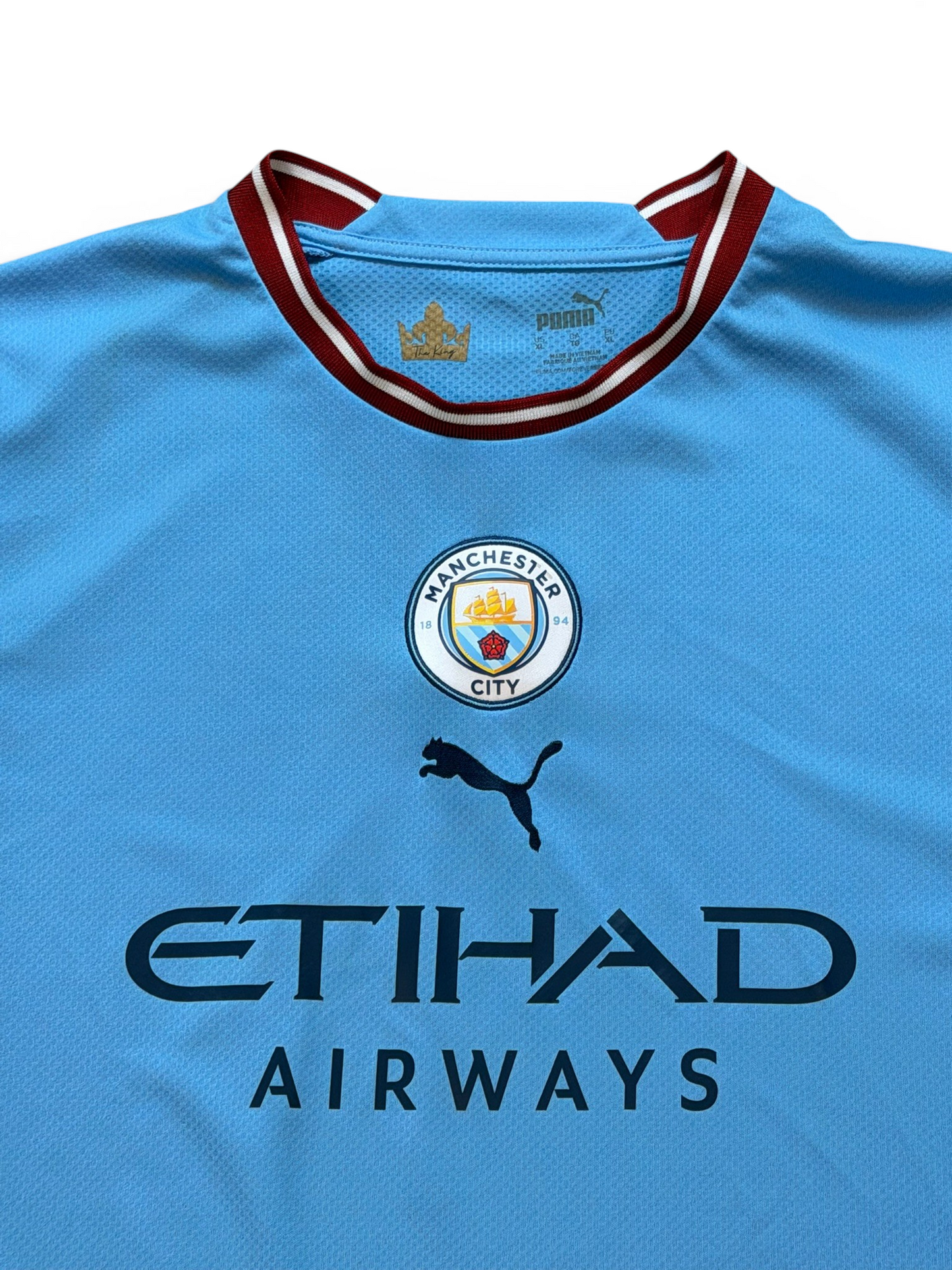 (XL) 2022-23 Puma Manchester City Home Kit