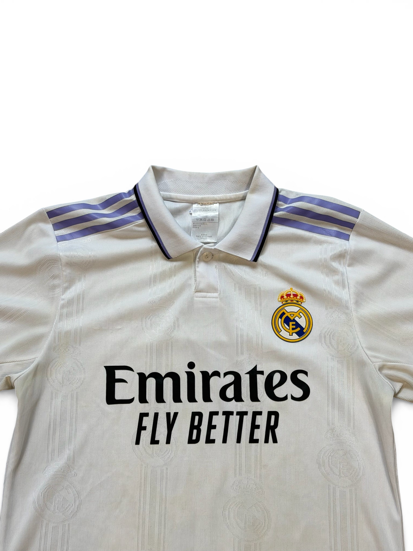 (L) 2022-23 Adidas Real Madrid Benzema Home Jersey