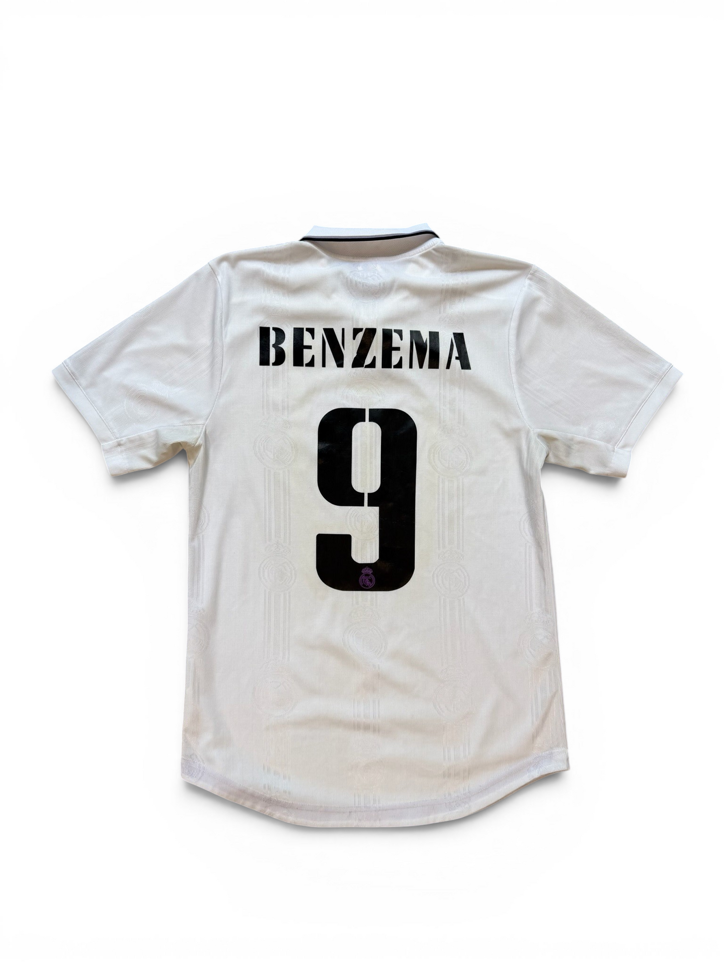 (L) 2022-23 Adidas Real Madrid Benzema Home Jersey