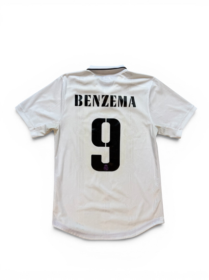 (L) 2022-23 Adidas Real Madrid Benzema Home Jersey