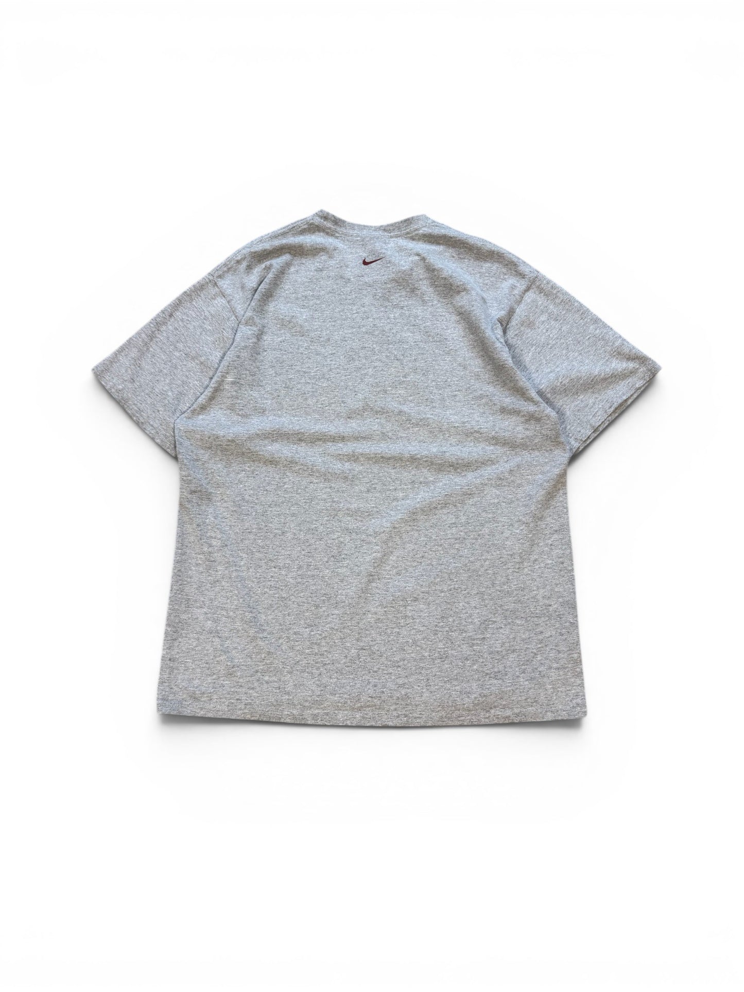 (M) 00s Nike Hoops Graphic Grey T-Shirt