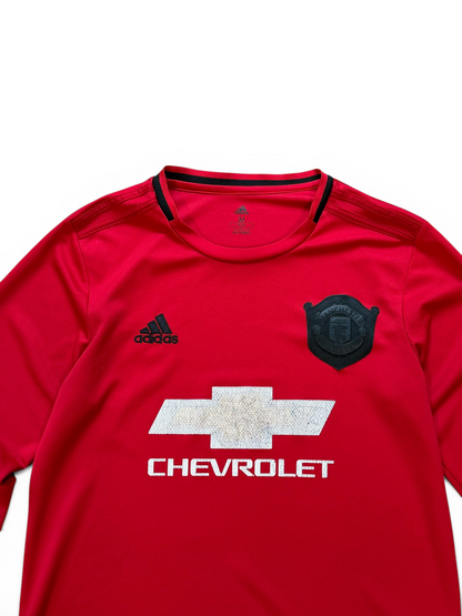 (M) 2019-20 Manchester United Longsleeve Home Kit