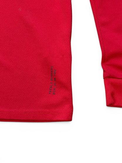 (M) 2019-20 Manchester United Longsleeve Home Kit