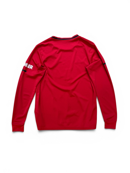 (M) 2019-20 Manchester United Longsleeve Home Kit