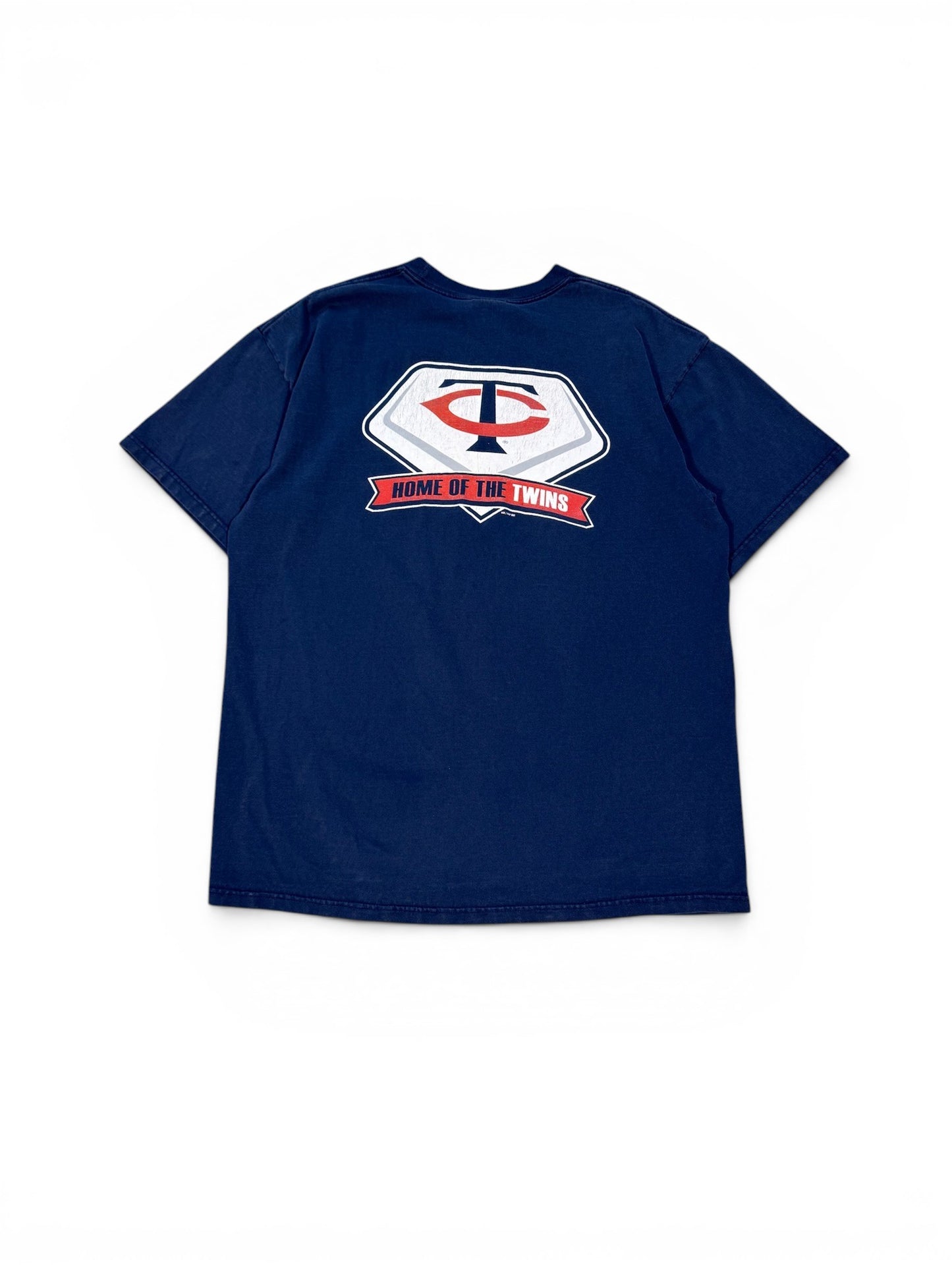 (L) 2005 Minnesota Twins baseball Navy T-Shirt