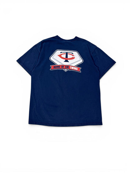(L) 2005 Minnesota Twins baseball Navy T-Shirt