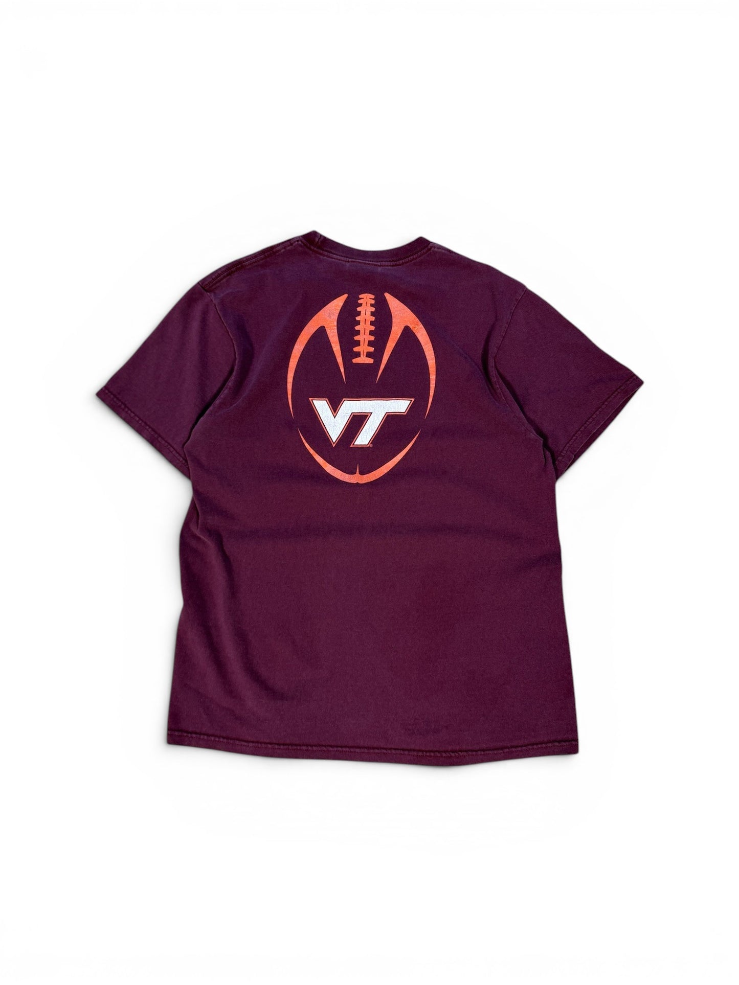 (M) 00s Nike Virginia Tech Football T-Shirt