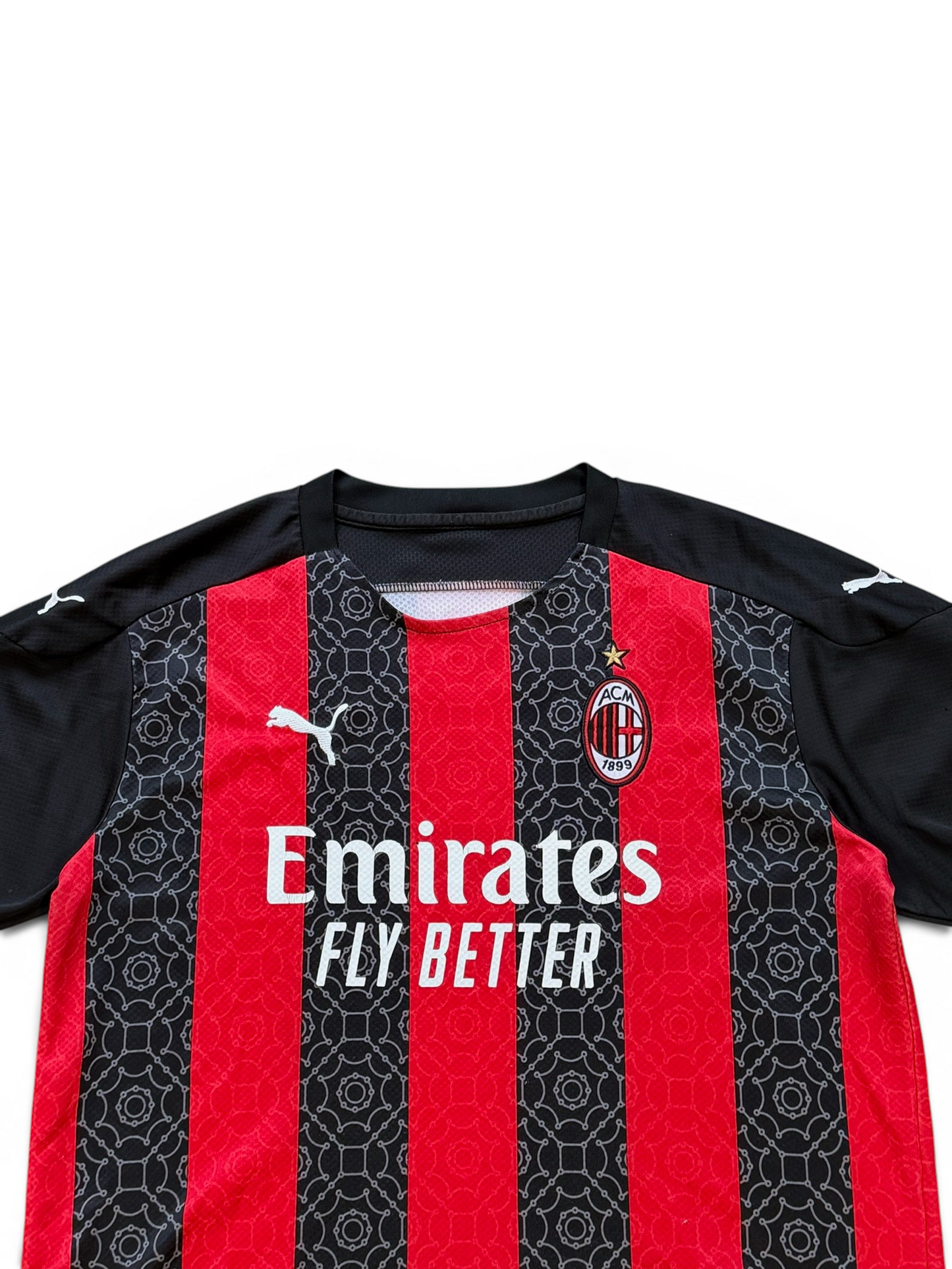 (L) Puma AC Milan Christian Home Jersey