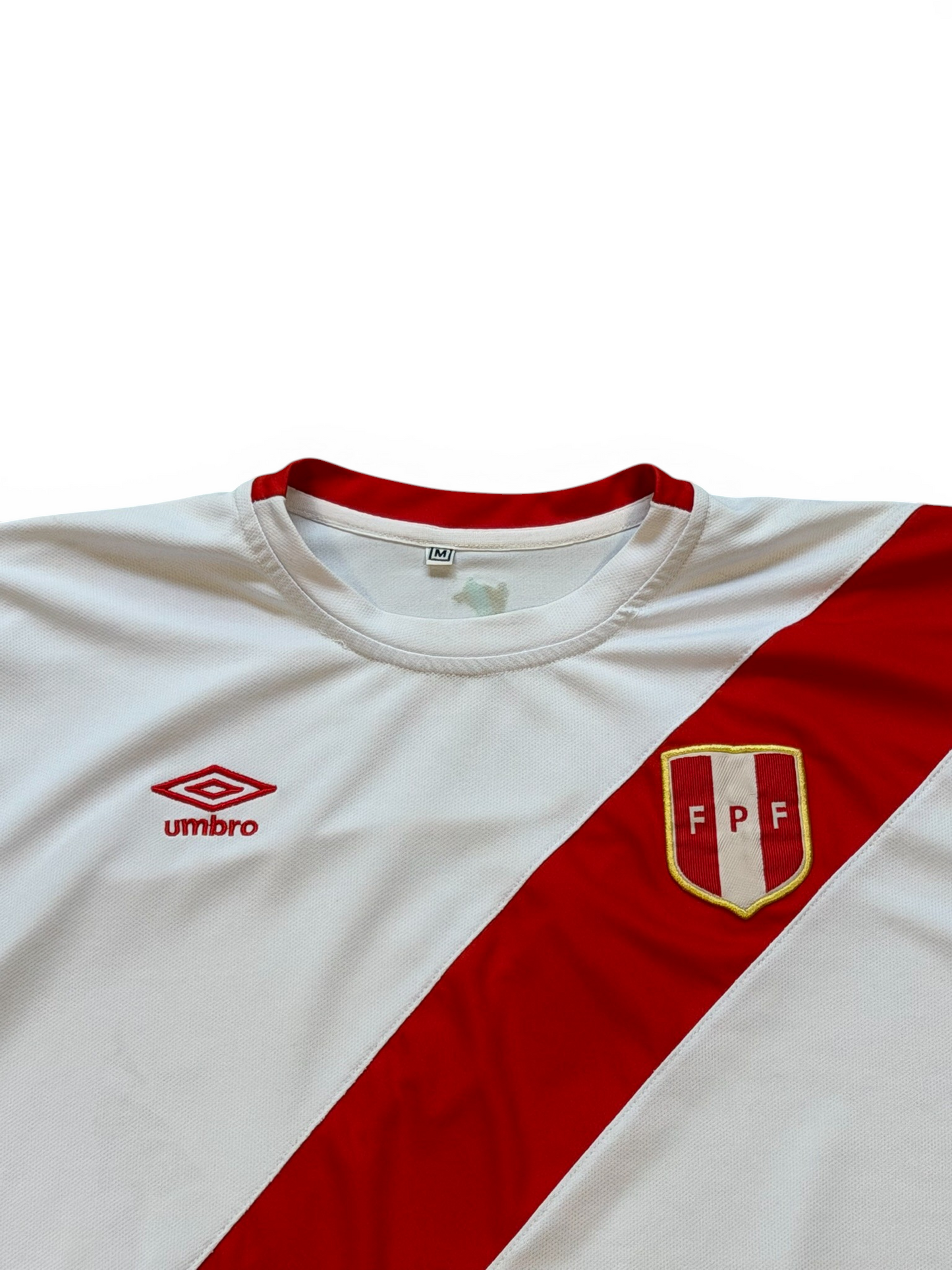 (M) Umbro Flores Peru FPF Home Jersey
