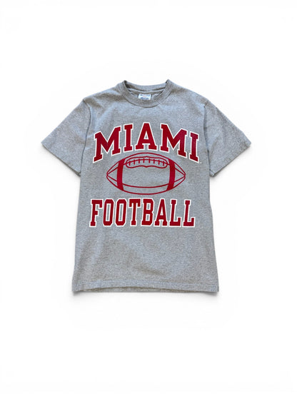 (S) 00s Miami Football Grey T-Shirt