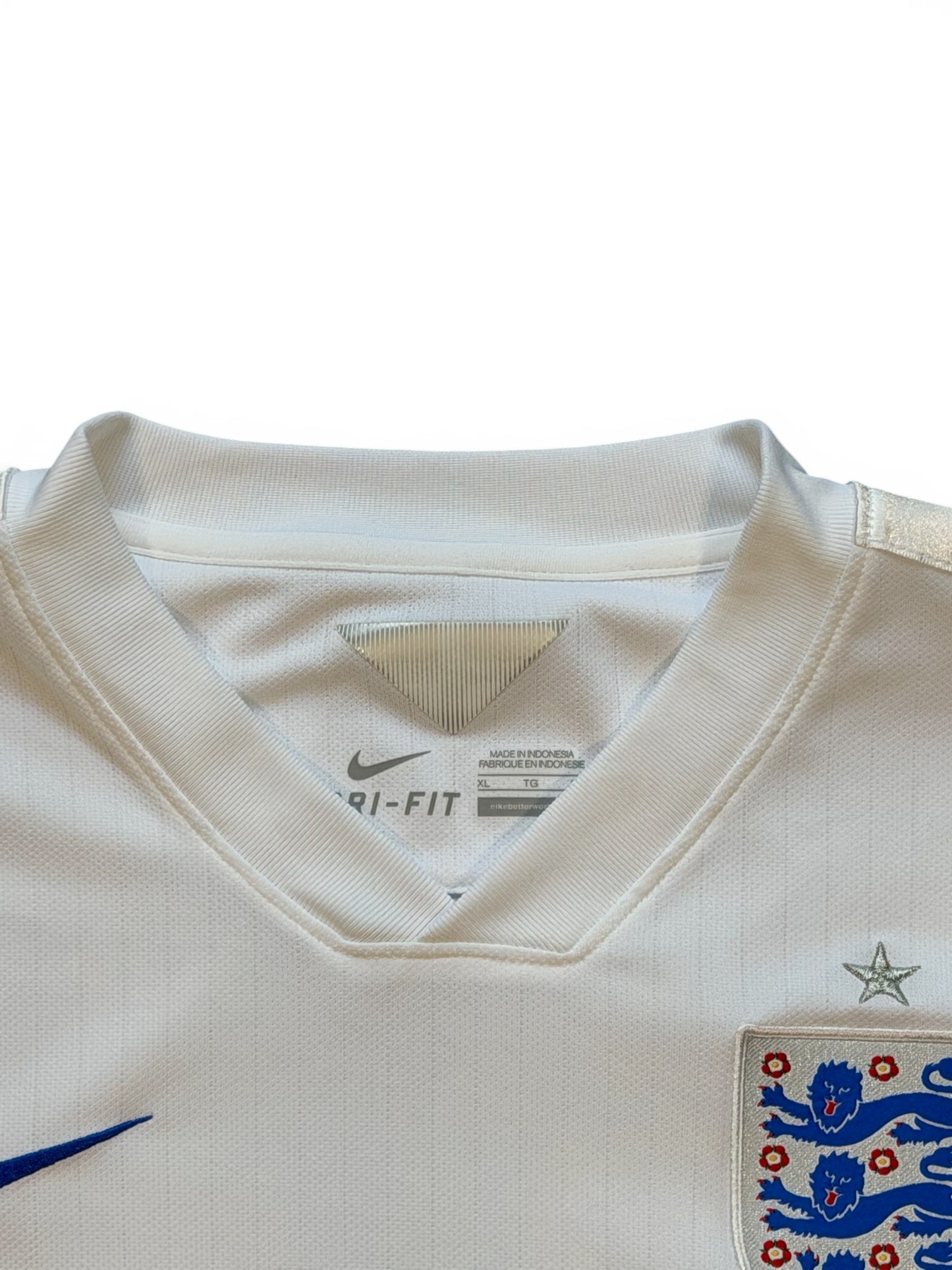 (XL) 2014-16 Nike England Home Jersey
